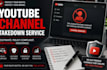 assist with legitimate youtube channel removal requests