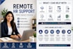 provide remote HR operations and virtual HR support