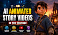 create ai animated storytelling videos for youtube