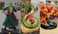 3d print and paint anime figure model action figure statues stl printing