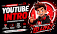 animate youtube intro with your cartoon character