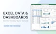 create professional excel dashboards, reports and trackers