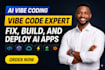 fix vibe coding apps with lovable expert bolt new cursor base44 and supabase