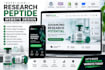 do fda compliant research peptide website, woocommerce peptide biotech website