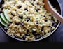 cook sweet rice and beans