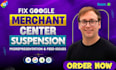 fix google merchant center suspension, misrepresentation and policy violation