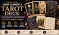 design a professional tarot deck with card layout, box, and guidebook