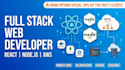 develop full stack web apps with react, nodejs, and AWS