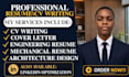 write an ats friendly engineering resume, CV and technical resume
