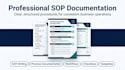 create professional sop documentation and business processes