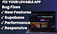 fix bugs in your lovable, base44 or bolt new app