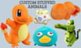 create custom plushie prototype design and stuffed animal amigurumi pattern