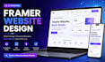 design a modern ai powered website using framer