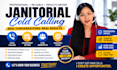janitorial cold calling,cold caller,telemarketer,customer service,real estate
