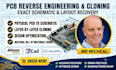 pcb reverse engineer pcb cloning pcb redesign schematic review modify pcb layout