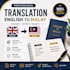 do accurate english to malay translation