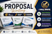 write grant proposal, capability statement and project proposal