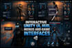 create interactive unity UI, hud, menus and game interfaces