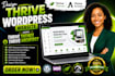 design thrive wordpress website using thrive themes thrive architect