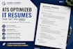 write an ats optimized IT resume for tech and cloud jobs
