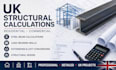 uk structural calculations, structural design, engineering drawing, building reg