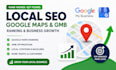 optimize local SEO for google maps and gmb ranking