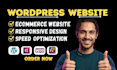 build wordpress ecommerce website and woocommerce online store