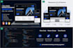 build a responsive website using HTML CSS and javascript