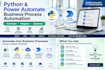 automate business processes using python, vba, powerautomate