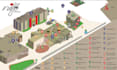 design custom campus map, university map and school wayfinding map