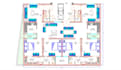 do floor plan, elevation, architectural drawing in autocad, revit