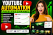 create a faceless youtube automation channel with top 10 cash cow video