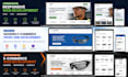 develop a responsive modern website using HTML CSS and javascript