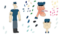 design and create 2d illustrated characters for you