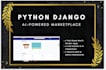 create an ai powered python django web application