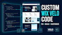 do custom wix velo code wix development and website functionality wix code