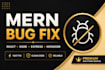 react mern node js and javascript bugs