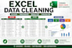 clean excel data and create dashboard
