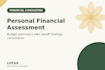 personal financial and strategy assessment