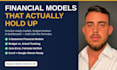 build financial models, budget trackers and excel dashboards