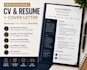 create a professional CV and cover letter