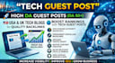 do tech guest post, high da guest post backlinks on USA,UK tech blog