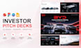 design investor pitch deck and startup fundraising presentation