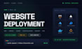 do website deployment on aws, vercel, digitalocean, azure and vps