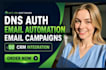 setup act on software dns auth email automation emai campaign crm integration