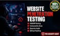 do web penetration testing and vulnerability assessment