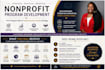 develop a customized nonprofit program and implementation plan
