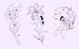 design your cute adorable whimsical line art tattoo