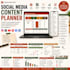create a professional social media content planner