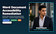 remediate word and powerpoint files for wcag ada section 508 compliance